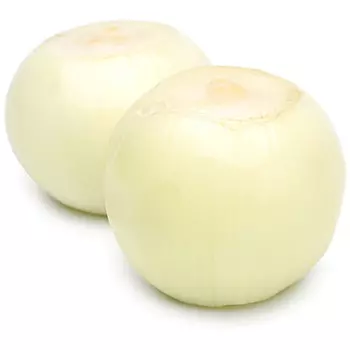 Лук очищенный целый в/у 1кг Мираторг