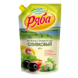 Майонез Оливковый 67% Ряба