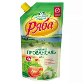 Майонез Провансаль 67% Ряба