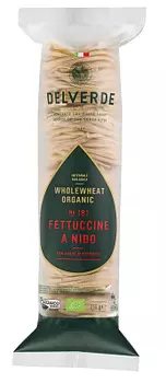 Макароны №181 Феттуччине Биолоджика с отрубями Delverde