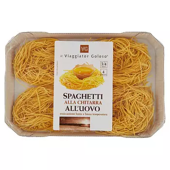 Макароны из твердых сортов пшеницы Cпагетти алла китарра Il Viaggiator Goloso