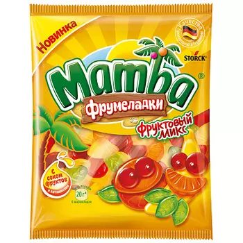 Мармелад жевательный Фруктовый микс Mamba
