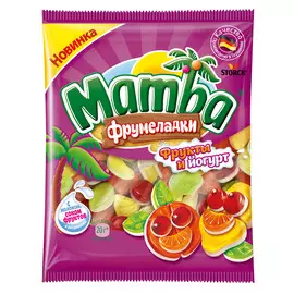Мармелад жевательный Фрукты/йогурт Mamba