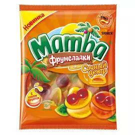 Мармелад жевательный Сочный центр Mamba
