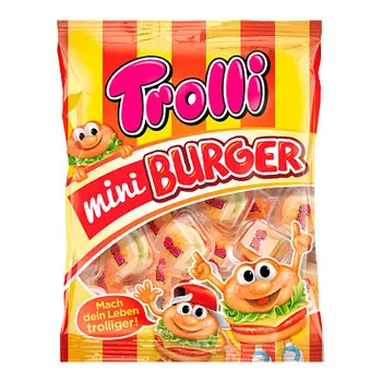 Мармелад жевательный зефирный Мини Бургер Trolli