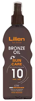Масло для загара SPF10 LILIEN SUN ACTIVE