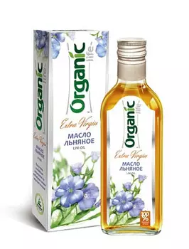 Масло льняное Organic life