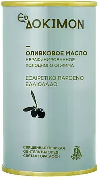 Масло оливковое нерафинированное первый холодный отжим Eydokimon 500 мл.