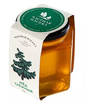 Мед таежный 500г Частная пасека