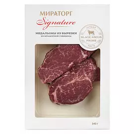 Медальоны из вырезки Signature 340г Мираторг