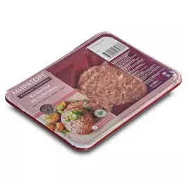 Мини котлеты из розовой телятины Мираторг