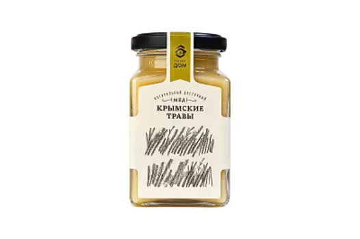 Мёд натуральный цветочный Крымские травы Медовый дом