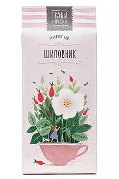 Моночай травяной шиповник ТРАВЫ И ПЧЁЛЫ