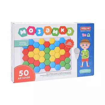 Мозаика диаметр 40мм/50 деталей STELLAR.