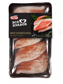 Мясо клешней краба VICI