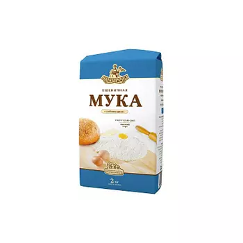 Мука пшен. хлебопек. в/с 2кг Володарочка