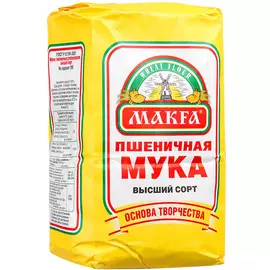 Мука пшеничная Макфа