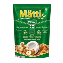 Мюсли Ореховый микс Матти