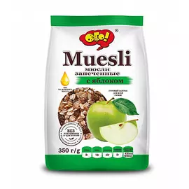 Мюсли запеченные с яблоком ОГО