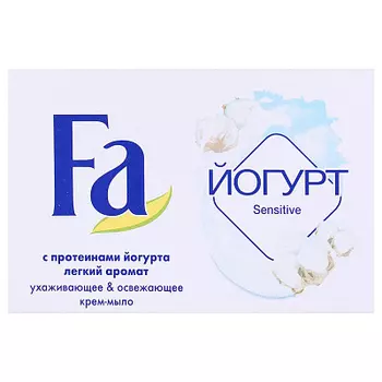Мыло туалетное для чувствительной кожи Fa yoghurt