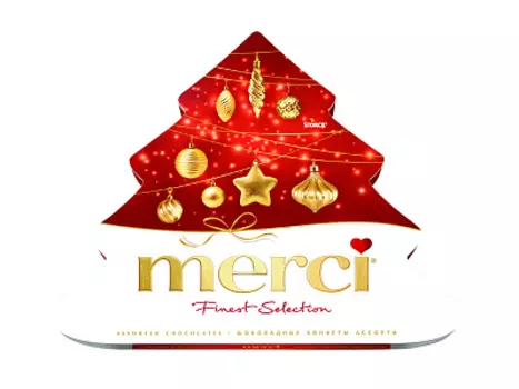 Набор конфет "Merci" Ёлка Storck