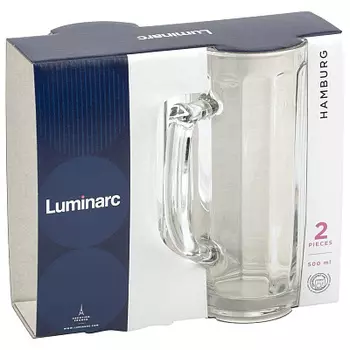 Набор кружек д/пива Гамбург 2шт 500мл Luminarc