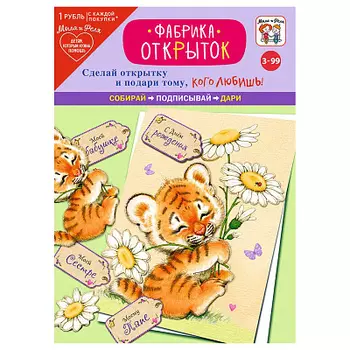 Набор Сделай открытку и подари в асс. Мила и Феля