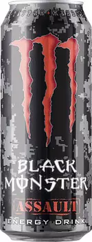 Напиток энергетический Блэк монстр 0.5 л.