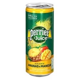 Напиток безалкогольный газированный ананас/манго Perrier