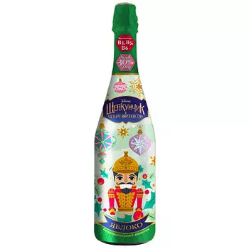 Напиток безалкогольный газированный Disney Яблоко с соком