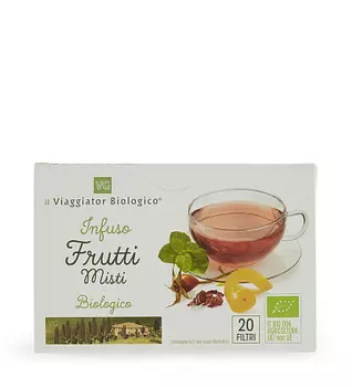 Напиток чайный фруктовый 20 пакетиков Il Viaggiator Biologico