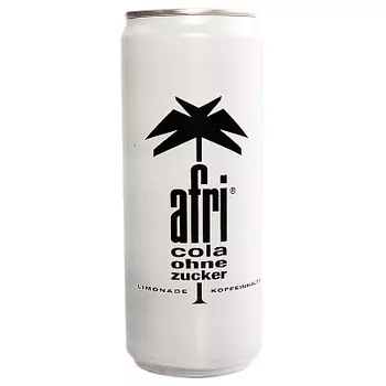 Напиток газированный безалкогольный с кофеином без сахара Afri Cola