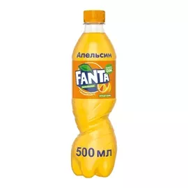 Напиток газированный Фанта Апельсин 0.5 л.