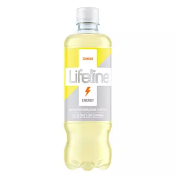 Напиток Lifeline Energy Лимон 0.5 л