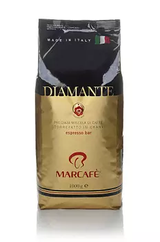 Натуральный жареный кофе DIAMANTE в зернах MARCAFE