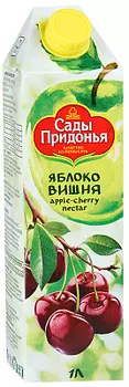 Нектар "Сады Придонья" яблоко/вишня
