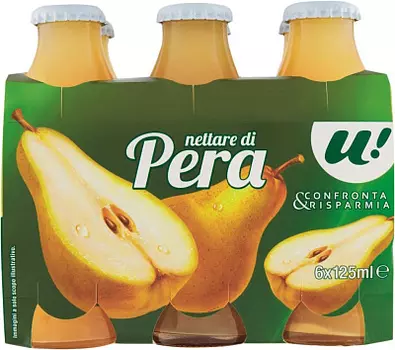 Нектар U! Грушевый 0.125 л.