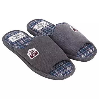 Обувь домаш. муж.пантолеты р-р 41-46 3149 M-CH-O LuckyLand