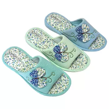 Обувь домаш. женск. пантолеты р-р 36-41 2874 W-LMO-S LuckyLand