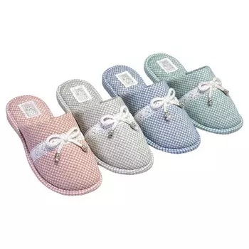 Обувь домаш. женск. пантолеты р-р 36-41 3022 W-LMC-W LuckyLand