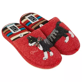 Обувь домаш. женск. пантолеты р-р 36-41 3076 W-ASC-W LuckyLand