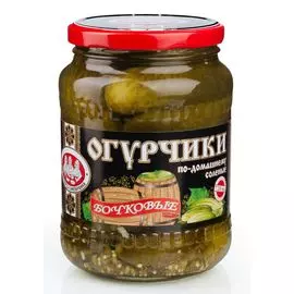 Огурцы соленые по-домашнему бочковые Скатерть-самобранка