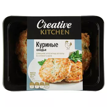 Оладьи куриные Creative Kitchen, 160 г