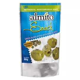 Оливки греческие сорт Халкидики травы и специи Almi