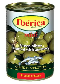 Оливки с анчоусом IBERICA