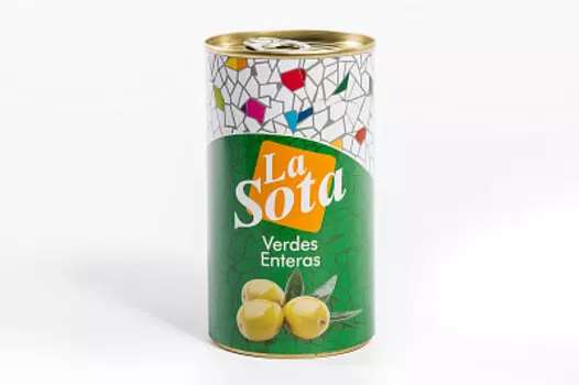 Оливки зеленые La Sota 0.35 кг.