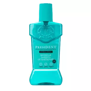 Ополаскиватель Antibacterial Мощная Защита PRESIDENT