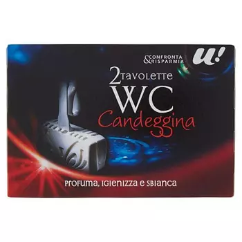 Отбеливающие таблетки для унитаза 2 шт U!