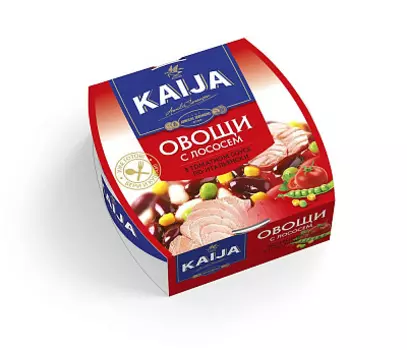Овощи с лососем по Итальянски в томатном соусе KAIJA