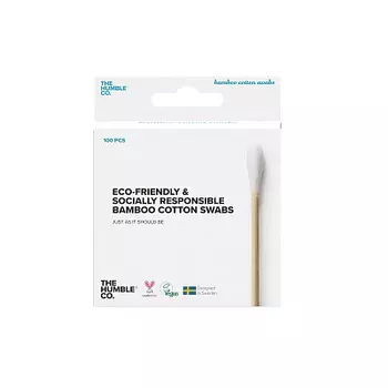 Палочки ватные бамбуковые 100 шт Humble
